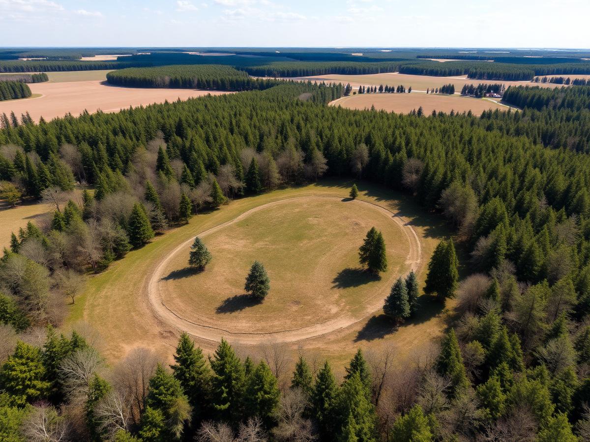 Działka leśna