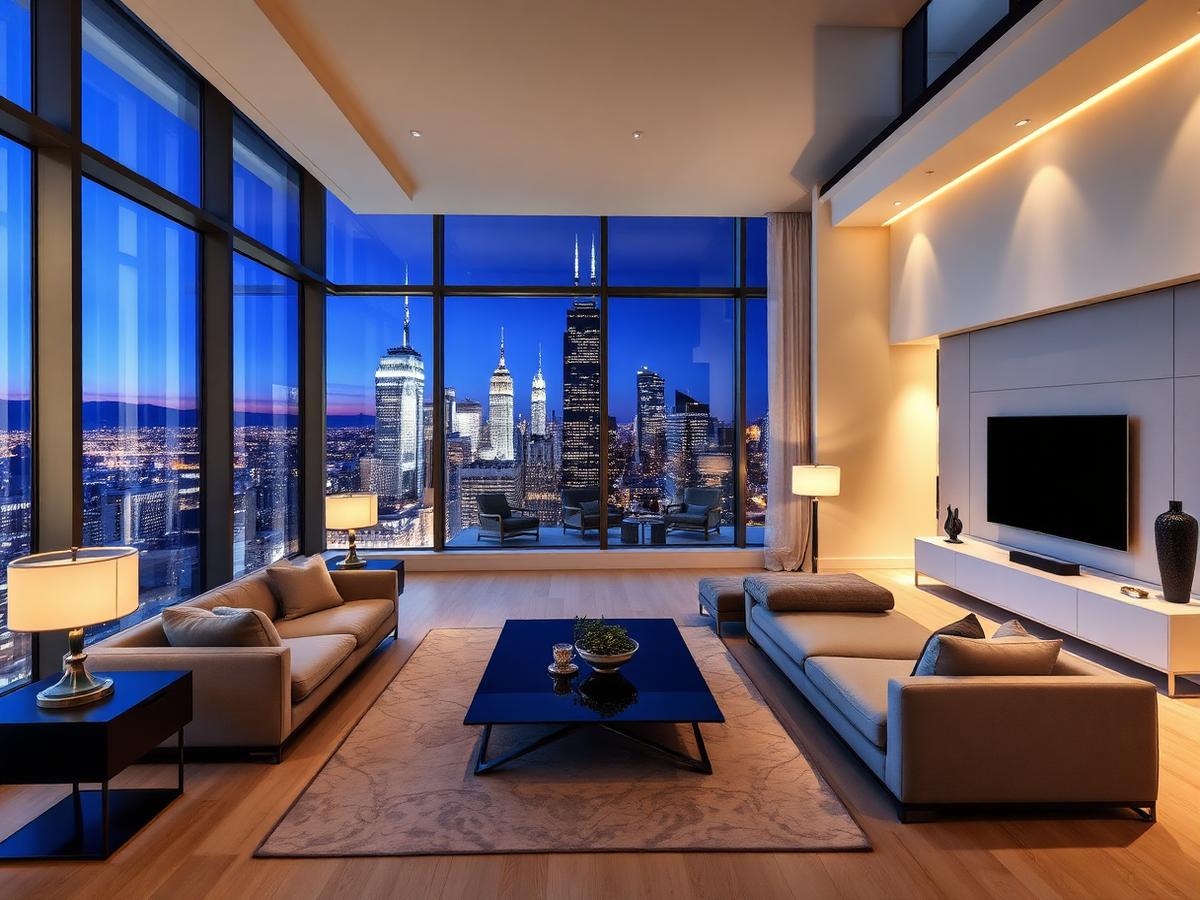 Penthouse z widokiem